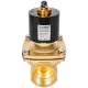 Клапан соленоидный (электромагнитный) STOUT прямого действия НЗ 220В G1 1/2