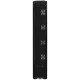 Дизайн-конвектор STOUT LUNA 225x1200 прав 0.7 кВт шнур Glass Matt RAL9005 BI