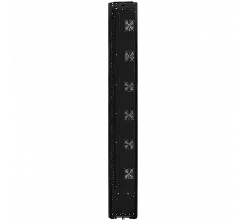 Дизайн-конвектор STOUT LUNA 225x1600 прав 1.1 кВт шнур Glass RAL9005 BI