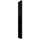 Дизайн-конвектор STOUT LUNA 225x1800 прав 1.25 кВт шнур Glass RAL9005 BI