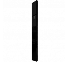 Дизайн-конвектор STOUT LUNA 225x2000 прав 1.5 кВт шнур Glass RAL9005 BI