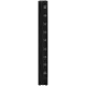 Дизайн-конвектор STOUT LUNA 225x2200 прав 1.6 кВт шнур Glass RAL9005 BI
