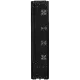 Дизайн-конвектор STOUT LUNA 300x1200 прав 0.7 кВт шнур Glass RAL9005 BI