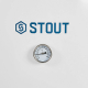 SWH-2210-R00200 STOUT OptiBase бойлер косвенного нагрева настенный 200 л, 40 кВт, с возм. уст. ТЭН, правое  подключение