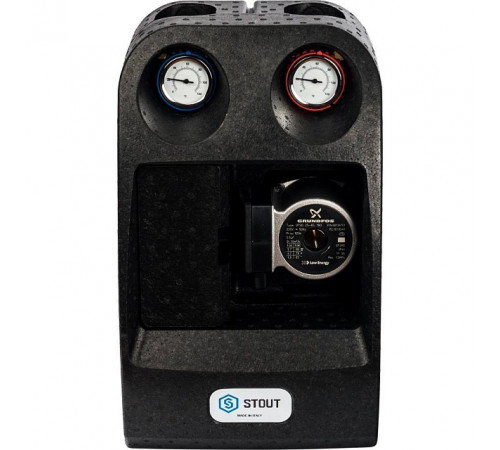 STOUT SDG-0002 Насосная группа со смесителем 1"с насосом Grundfos UPSO 25-65