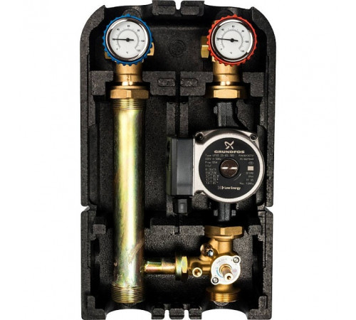 STOUT SDG-0003 Насосная группа со смесителем 1"с насосом Grundfos UPSO 25-65