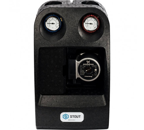 STOUT SDG-0007 Насосная группа со смесителем 1" с насосом Grundfos UPSO 25-65