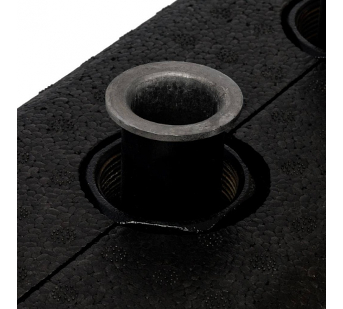 Стальной распределительный коллектор STOUT SDG-0018 3 отопительных контура с гидравлическим разделителем DN 25