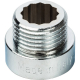 Удлинитель хромированный Stout 1/2"x10, SFT-0002-001210