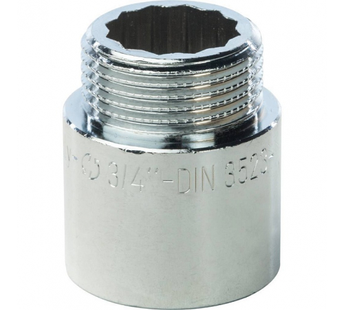 Удлинитель хромированный Stout 3/4"x25, SFT-0002-003425