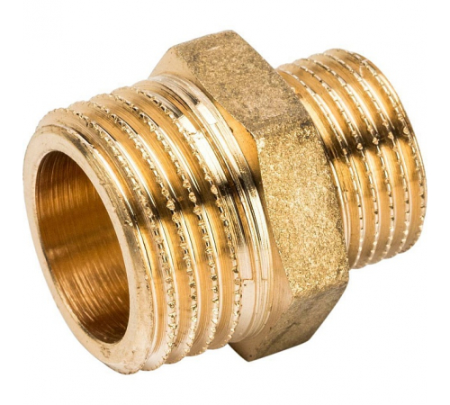 Ниппель НН переходной Stout 1/2X3/8, SFT-0003-001238
