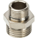Ниппель НН переходной никелированный Stout 1/2"x3/8", SFT-0004-001238