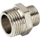 Ниппель НН переходной никелированный Stout 1/2"x3/8", SFT-0004-001238