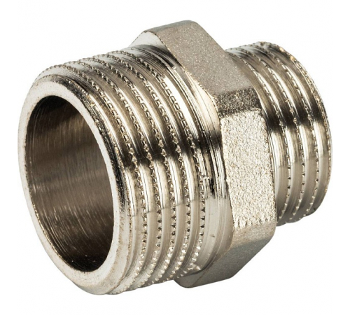 Ниппель НН переходной никелированный Stout 3/4"x1/2", SFT-0004-003412