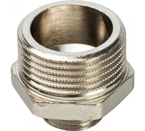 Ниппель НН переходной никелированный Stout 1"x1/2", SFT-0004-000112