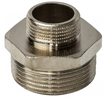 Ниппель НН переходной никелированный Stout 1 1/4"x3/4", SFT-0004-011434