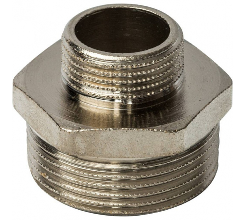 Ниппель НН переходной никелированный Stout 1 1/4"x3/4", SFT-0004-011434