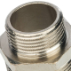 Ниппель НН переходной никелированный Stout 1 1/4"x1", SFT-0004-001141
