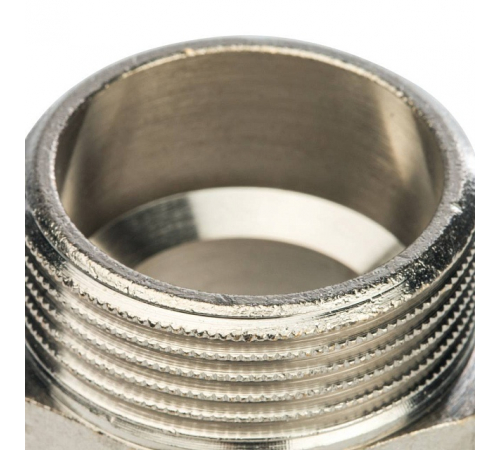 Ниппель НН переходной никелированный Stout 1 1/4"x1", SFT-0004-001141