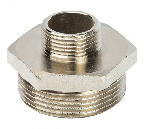 Ниппель НН переходной никелированный Stout 1 1/2"X3/4", SFT-0004-011234