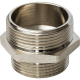 Ниппель НН переходной никелированный Stout 1 1/2"x1 1/4", SFT-0004-112114