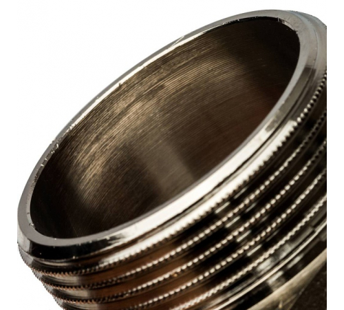 Ниппель НН переходной никелированный Stout 1 1/2"x1 1/4", SFT-0004-112114