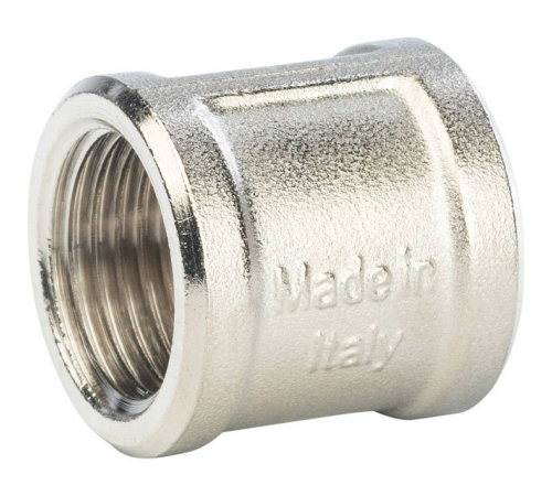 Муфта ВВ никелированная Stout 1/2", SFT-0006-001212