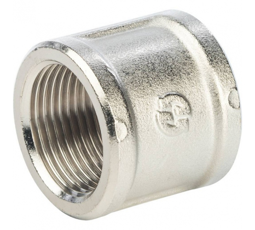 Муфта ВВ никелированная Stout 3/4", SFT-0006-003434