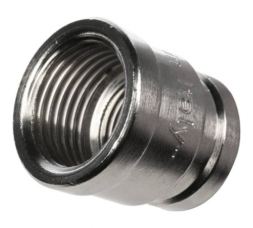 Муфта ВВ переходная никелированная Stout 1/2"x3/8", SFT-0006-001238
