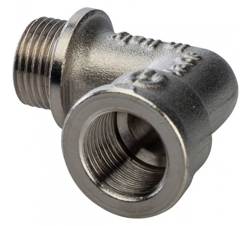 Угольник с упором НВ никелированный Stout 3/8", SFT-0016-000038