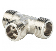 Тройник НН никелированный Stout 3/4"x3/4"x3/4", SFT-0018-343434