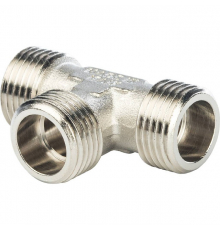 Тройник НН никелированный Stout 3/4"x3/4"x3/4", SFT-0018-343434