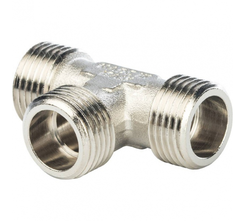 Тройник НН никелированный Stout 3/4"x3/4"x3/4", SFT-0018-343434