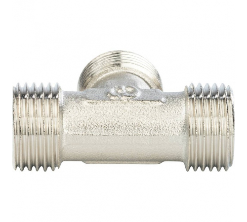 Тройник НН никелированный Stout 3/4"x3/4"x3/4", SFT-0018-343434