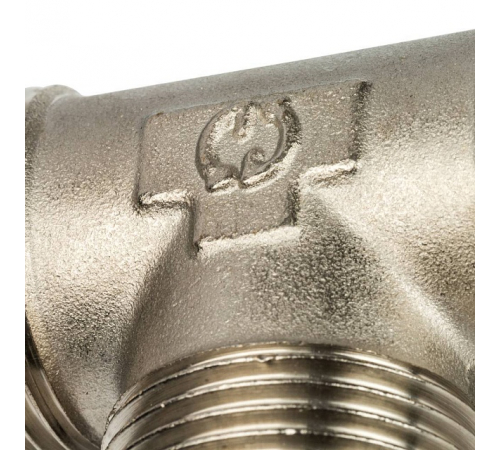 Тройник НН никелированный Stout 1"x1"x1", SFT-0018-000111