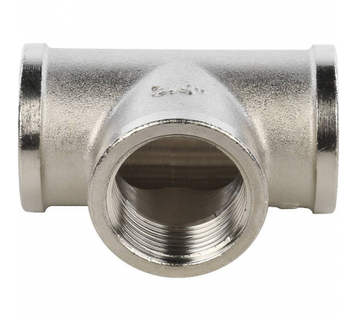 Тройник ВВ никелированный Stout 3/4", SFT-0020-000034