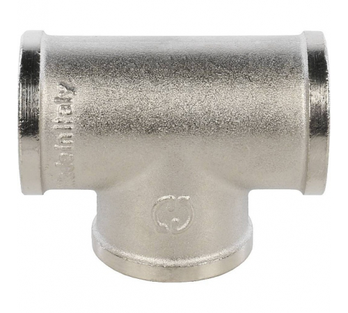 Тройник ВВ никелированный Stout 3/4", SFT-0020-000034