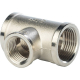 Тройник ВВ переходной никелированный Stout 3/4"x1/2"x3/4", SFT-0022-341234