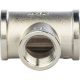 Тройник ВВ переходной никелированный Stout 3/4"x1/2"x3/4", SFT-0022-341234
