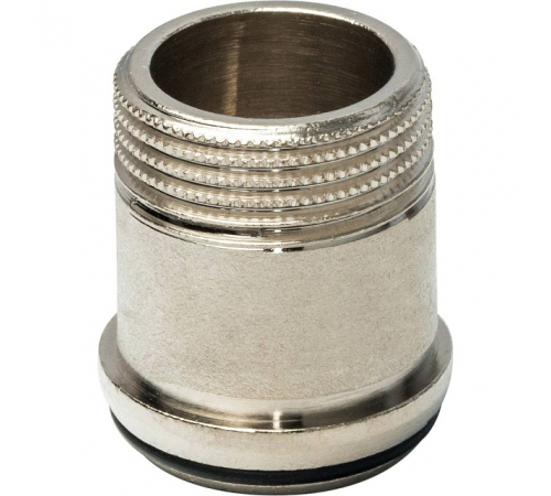 Разъемное соединение STOUT американка ВН 3/4 никелированное, уплотнение под гайкой o-ring кольцо