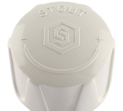 Клапан ручной терморегулирующий STOUT SVR прямой 1/2