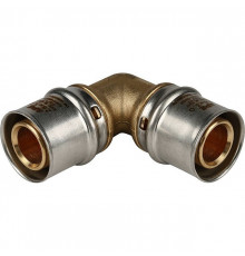 Угольник STOUT  90° 26х26 для металлопластиковых труб прессовой