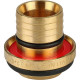 *SFS-0011-003426 STOUT Тройник-переходник с наружной резьбой 3/4 х26 для металлопластиковых труб винтовой