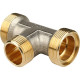 *SFS-0011-003426 STOUT Тройник-переходник с наружной резьбой 3/4 х26 для металлопластиковых труб винтовой