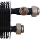 Внутрипольный конвектор STOUT SCN-1100 80х240х1200 (Решётка роликовая) правое подключение
