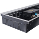 Внутрипольный конвектор STOUT SCQ-1100 75х240х1500 (Решётка роликовая) правое подключение