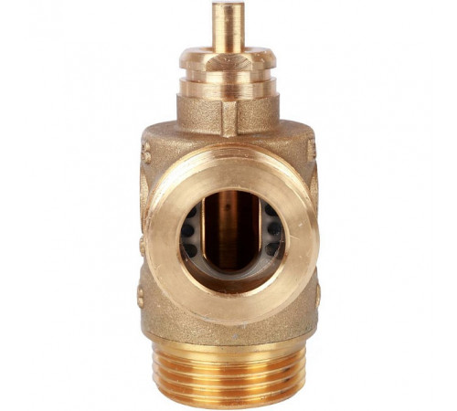 Компактный 3-Ходовой зональный клапан, сервопривод STOUT 230V, с кабелем 1м., НР 1