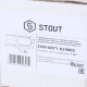 Сервопривод для шаровых зональных клапанов STOUT ход 90°, кабель 1 м, 40 сек., 24 B, 5 полюсов