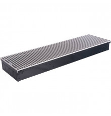 STOUT  SCN-1100-1524250 STOUT Конвектор внутрипольный SCN 150.240.2500 (Решётка роликовая, анодированный алюминий)