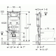 Инсталляция для унитаза Geberit Duofix Sigma 111.950.00.6